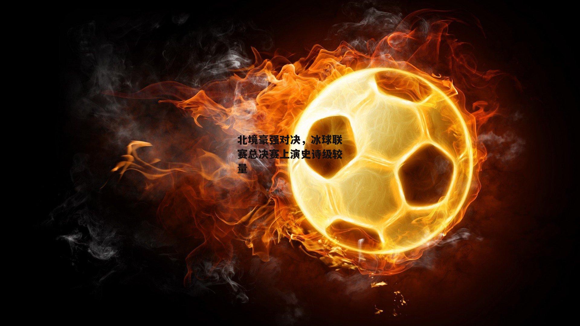 北境豪强对决,冰球联赛总决赛上演史诗级较量